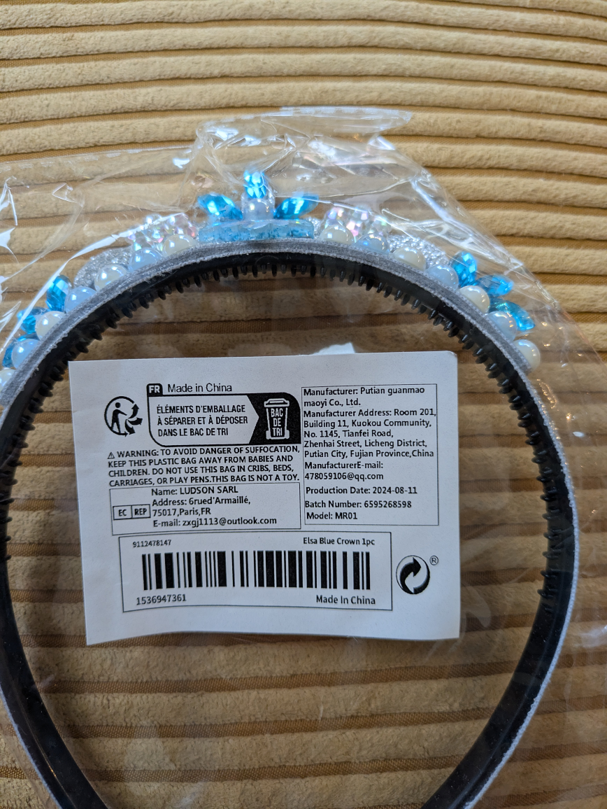 Disney Frozen Elsa Crown Tiara - New in Package! - photo 2