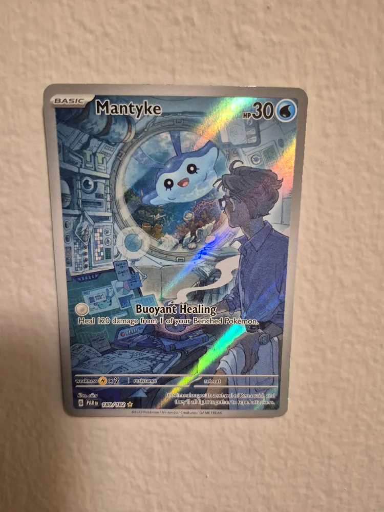 Pokemon Mantyke Card thumbnail