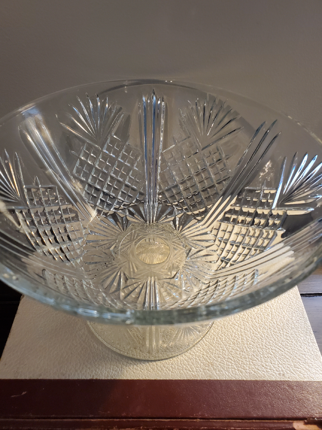 Crystal Punch Bowl - photo 2