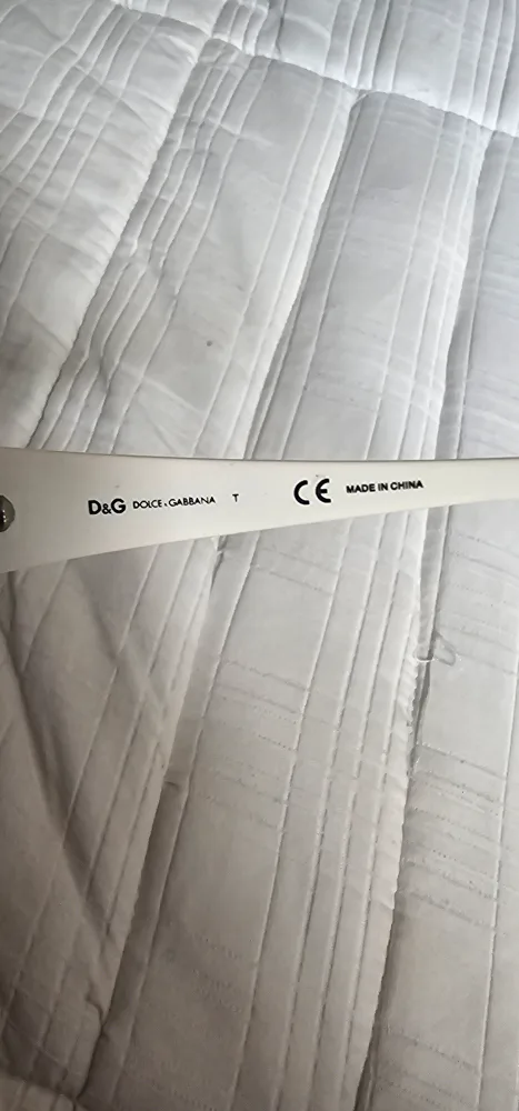 Dolce & Gabbana D&G White Eyeglasses image indicator(5)