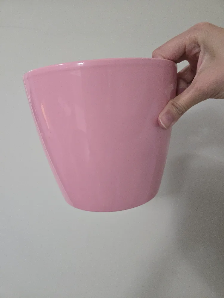 Pink Ceramic Flower Pot thumbnail