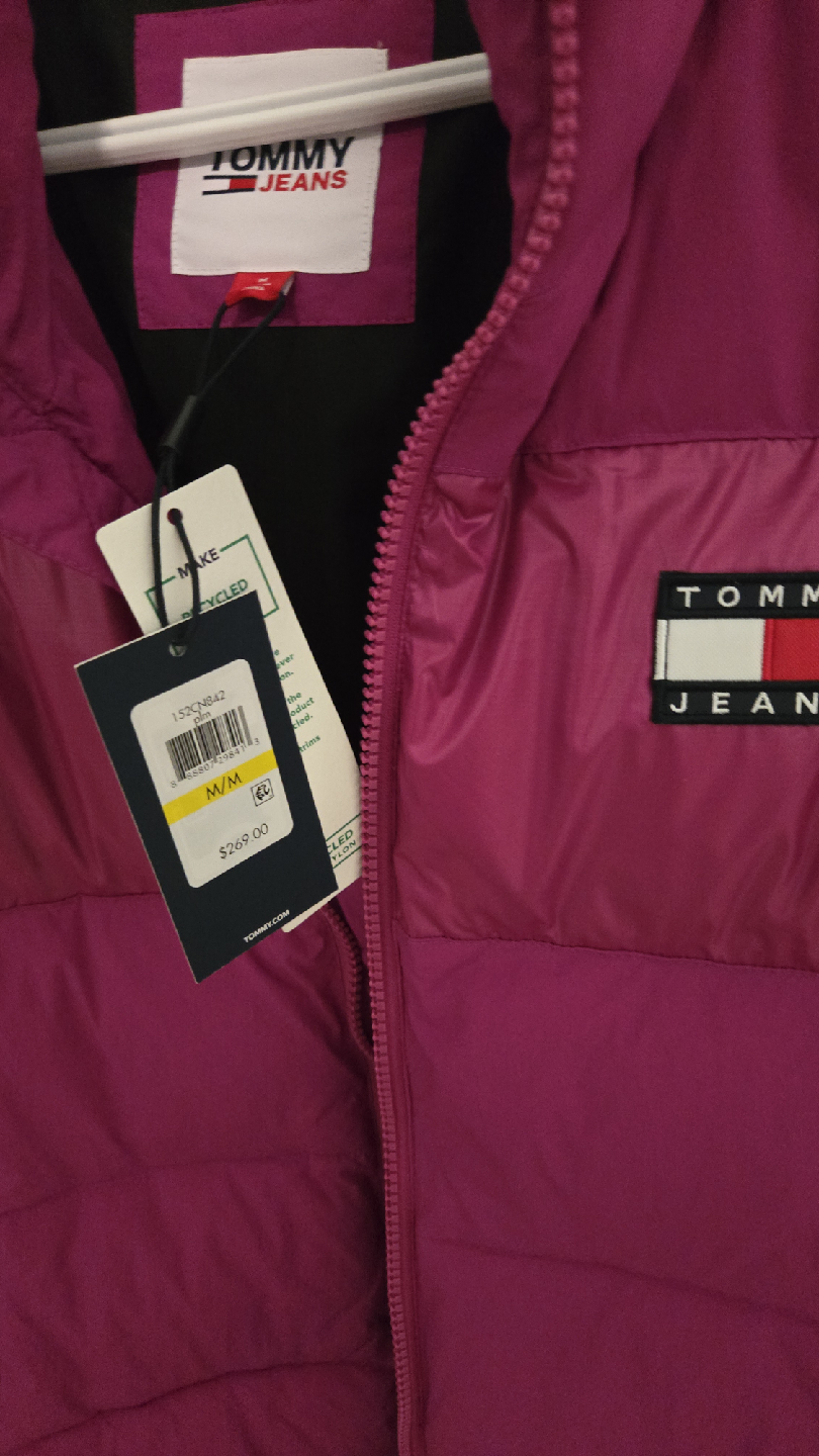Tommy Jeans Puffer Jacket - Size M - NEW - photo 2