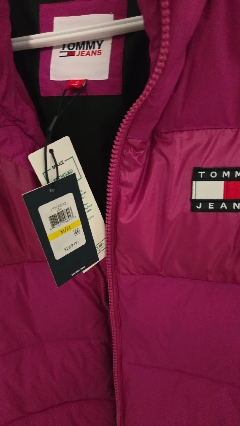 Tommy Jeans Puffer Jacket - Size M - NEW image indicator(2)
