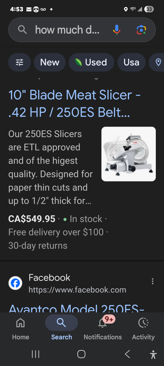 slicer,meat,cheese, vegetables and fruits - photo 4