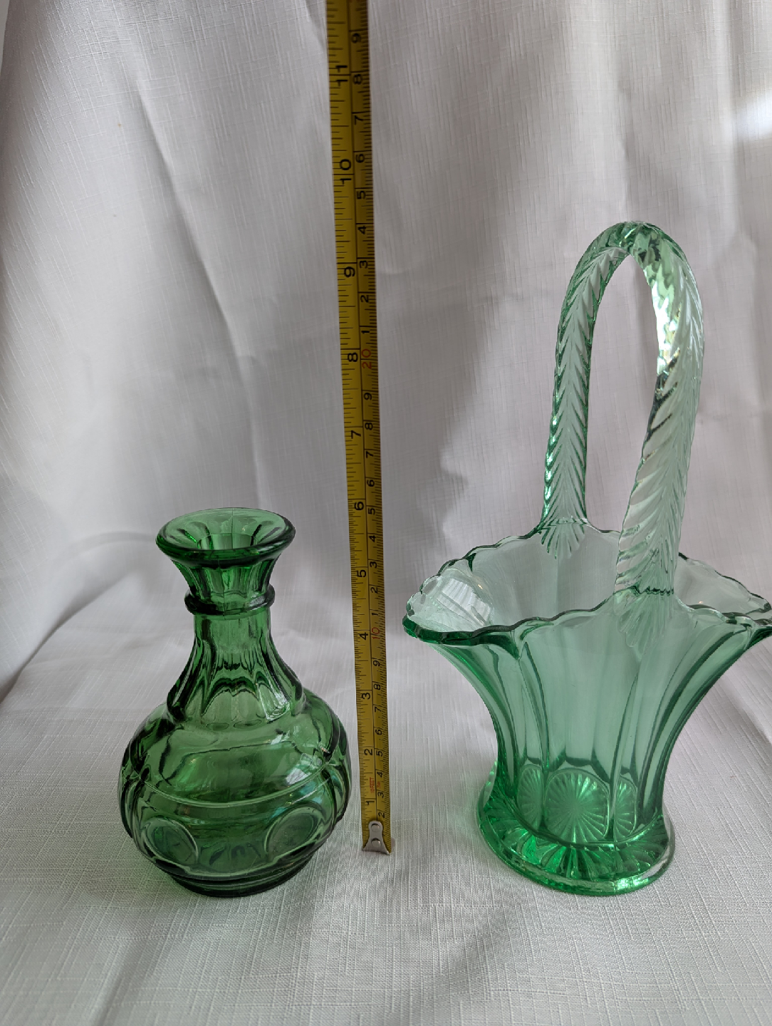 Wheaton & Westmoreland vintage green glass - photo 2