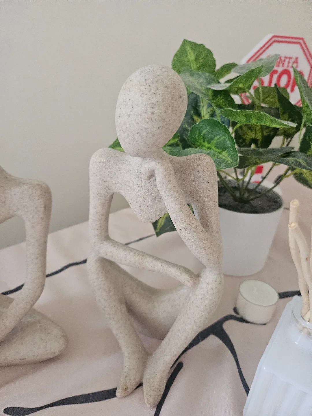 Thinking Man Statue - Set of 3 image indicator(4)