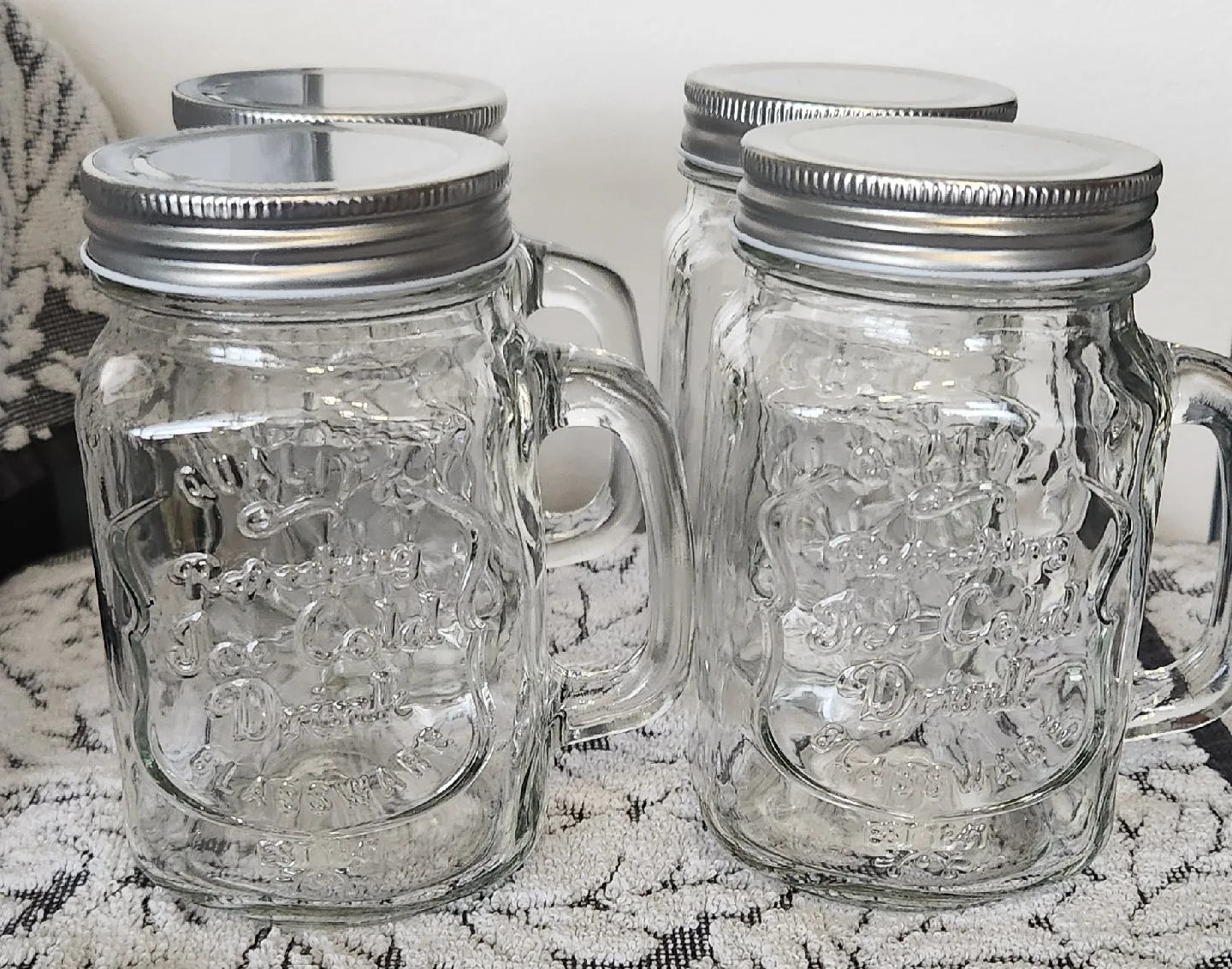 Set of 4 Mason Jar Mugs image indicator(2)