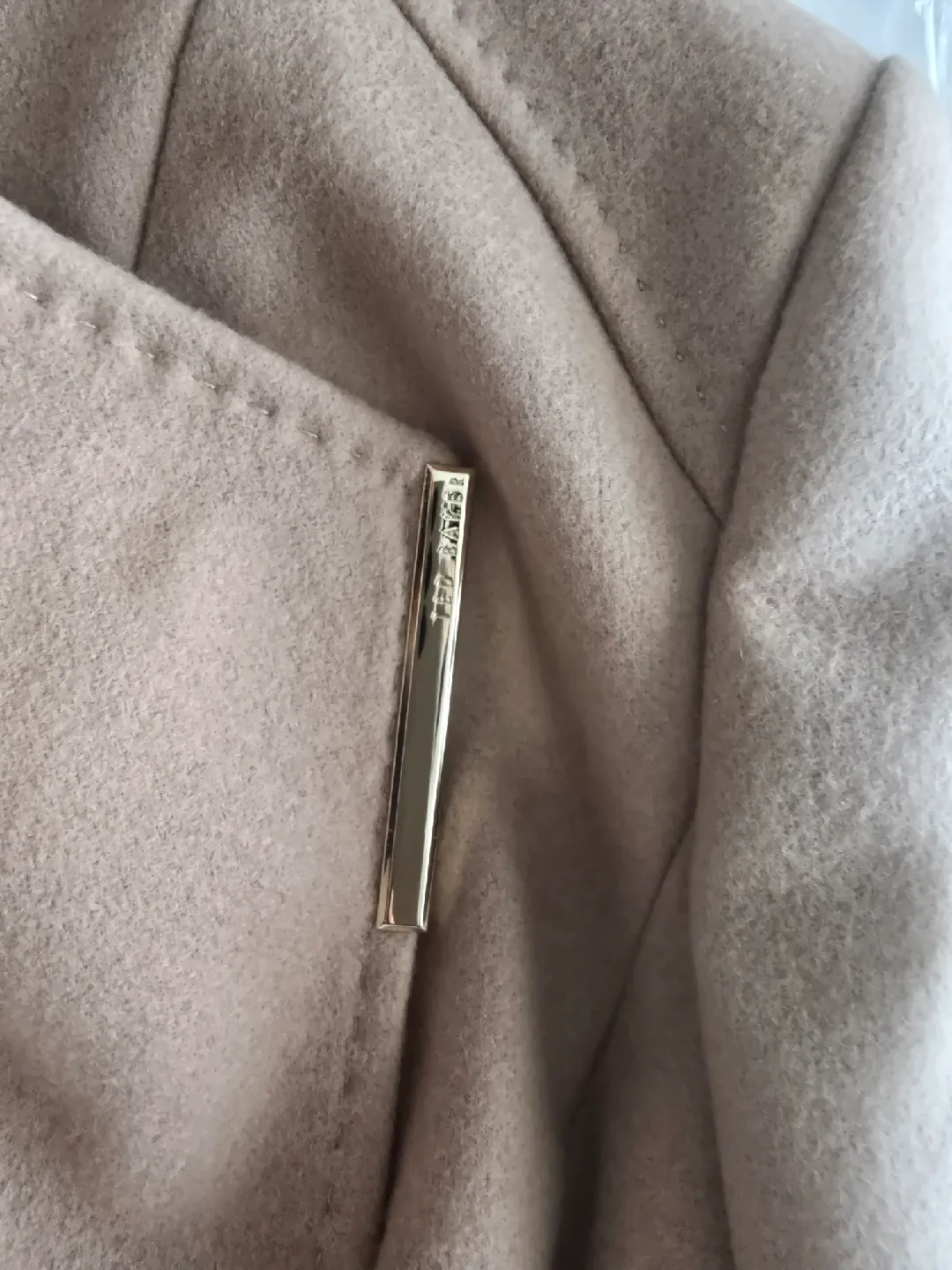 Ted Baker London Wool Wrap Short Coat - Size 0/2 image indicator(3)