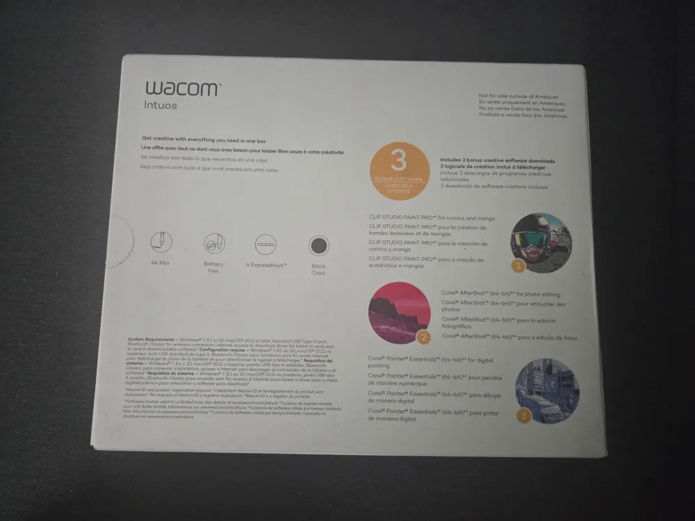 Wacom Intuos Creative Pen Tablet (Small) image indicator(2)