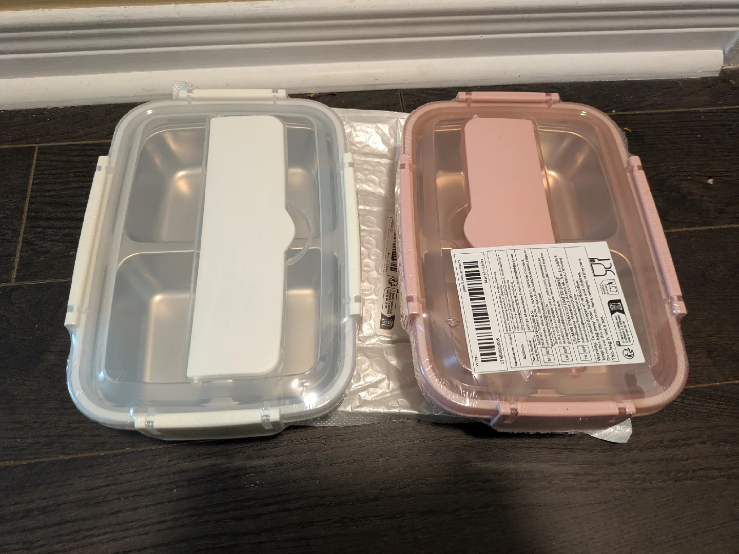 New 3-Compartment Stainless Steel Lunch Box (20$ each) thumbnail