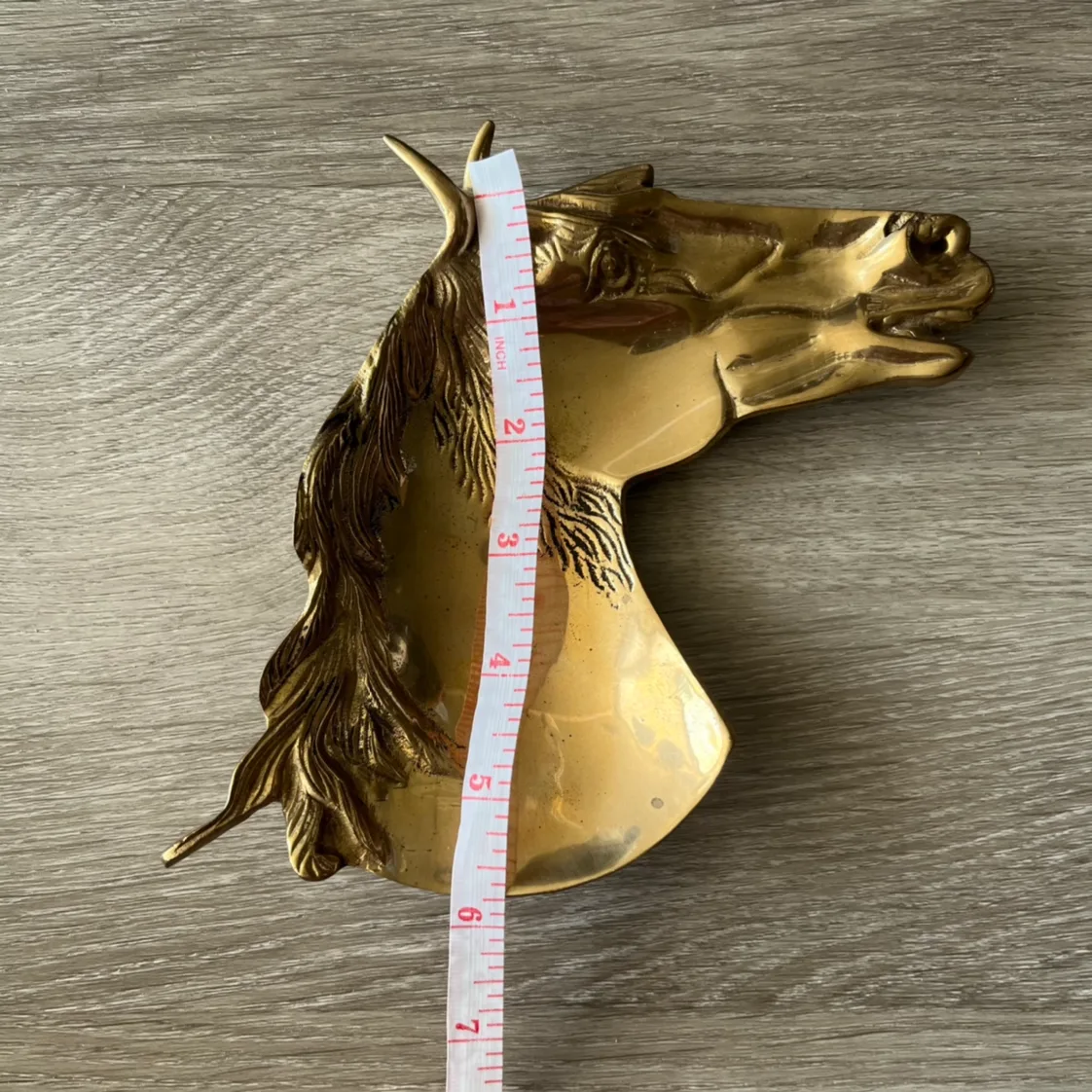 Antique horse jewelry holder plate image indicator(2)