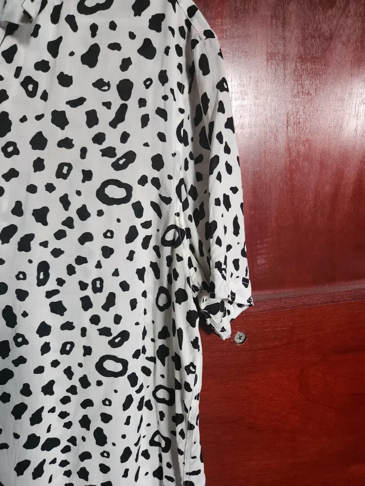 AllSaints Leopard Print Shirt - Size Large image indicator(2)