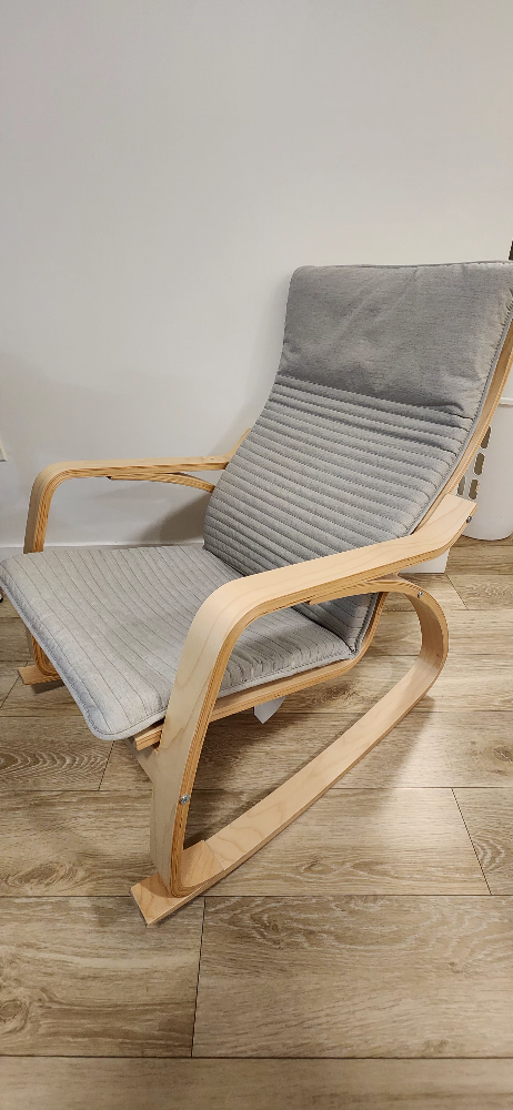 IKEA Poang Rocking Chair - Grey - photo 3