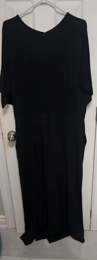 Halston Black Jumpsuit - Size XL image indicator(2)