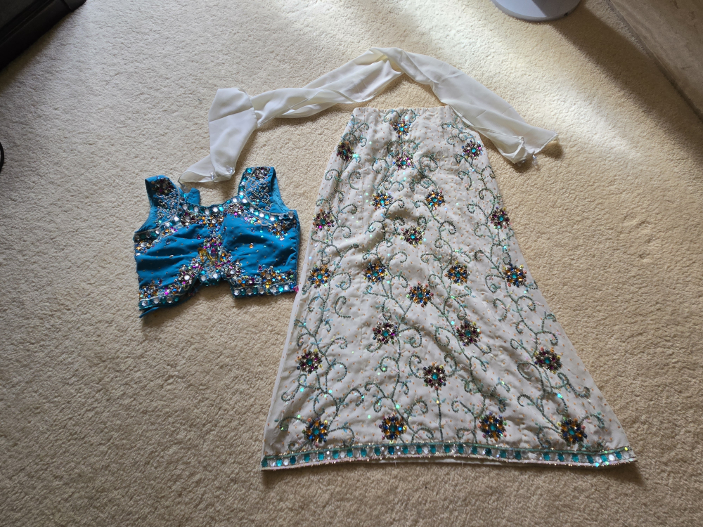 Indian Lehenga - Skirt, Blouse, and Dupatta