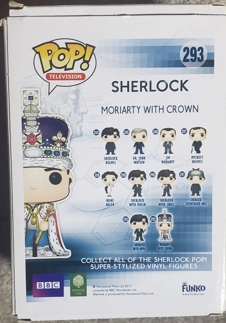 Sherlock’s Moriarty with a Crown Funko POP! #239 image indicator(2)