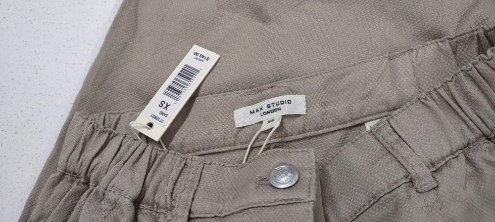 (NEW) Max Studio Beige Pants image indicator(6)