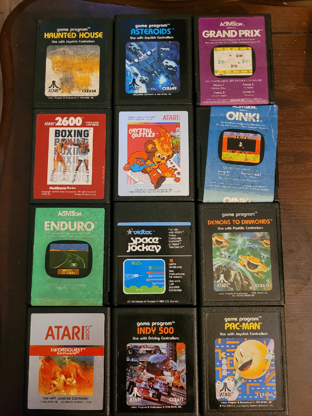 Atari2600 and Coleco Vision games image indicator(2)