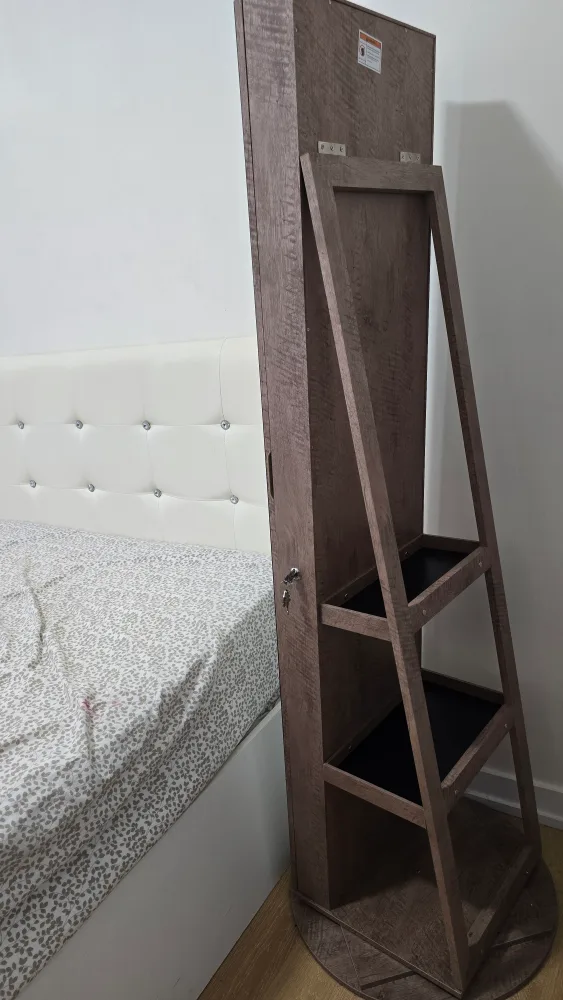 Rotating Jewelry Armoire with Mirror image indicator(2)