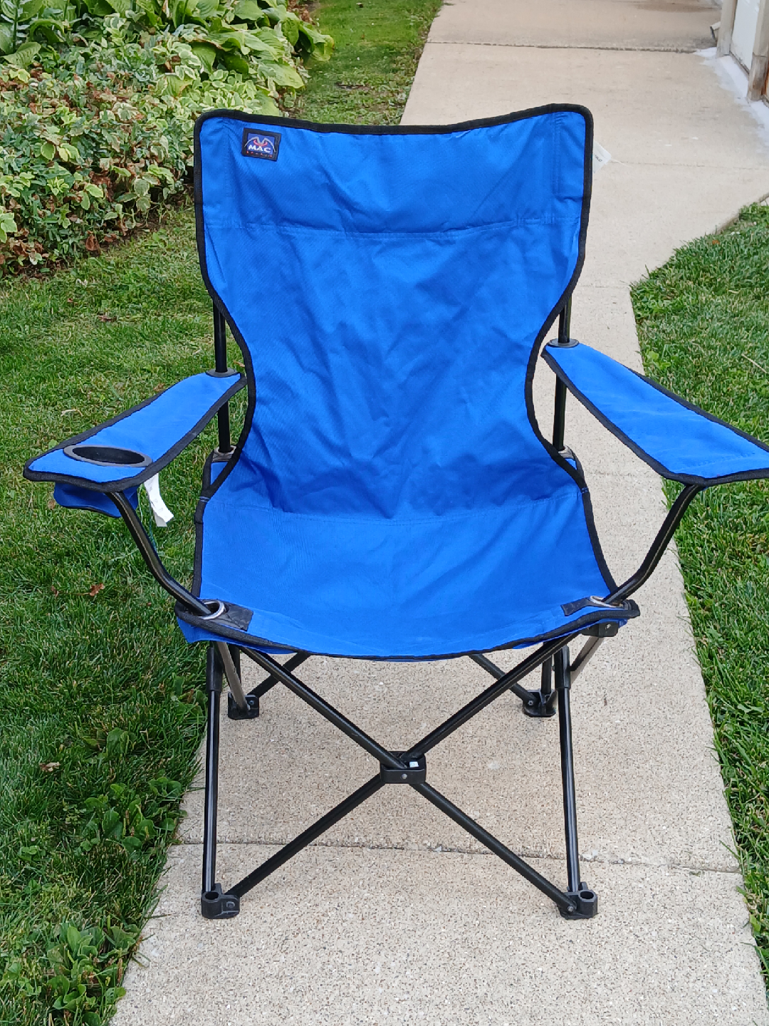 MAC Sports Blue Folding Chair