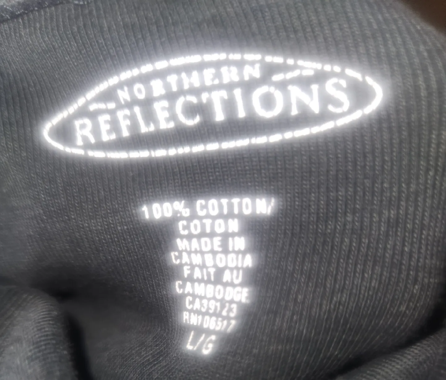 Northern Reflections Black Turtleneck - L/G image indicator(2)