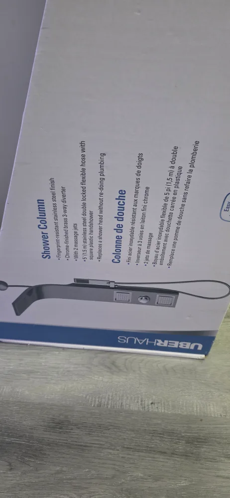 Uberhaus Shower Column - New in Box! image indicator(3)