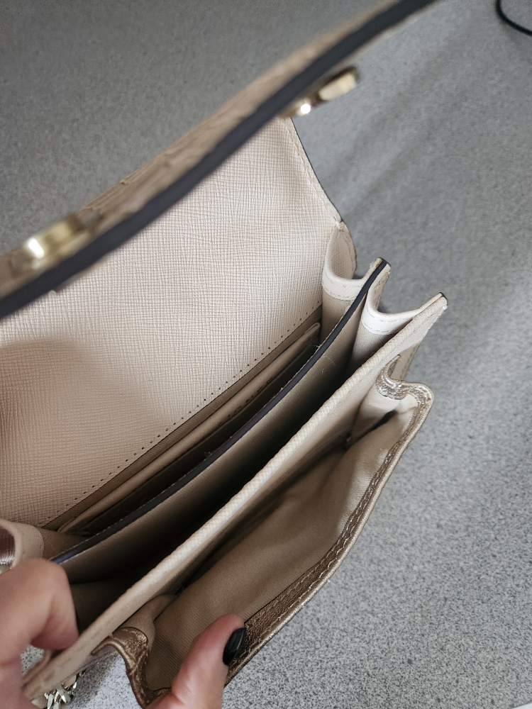 Etienne Aigner Beige Chain Crossbody Bag - photo 3