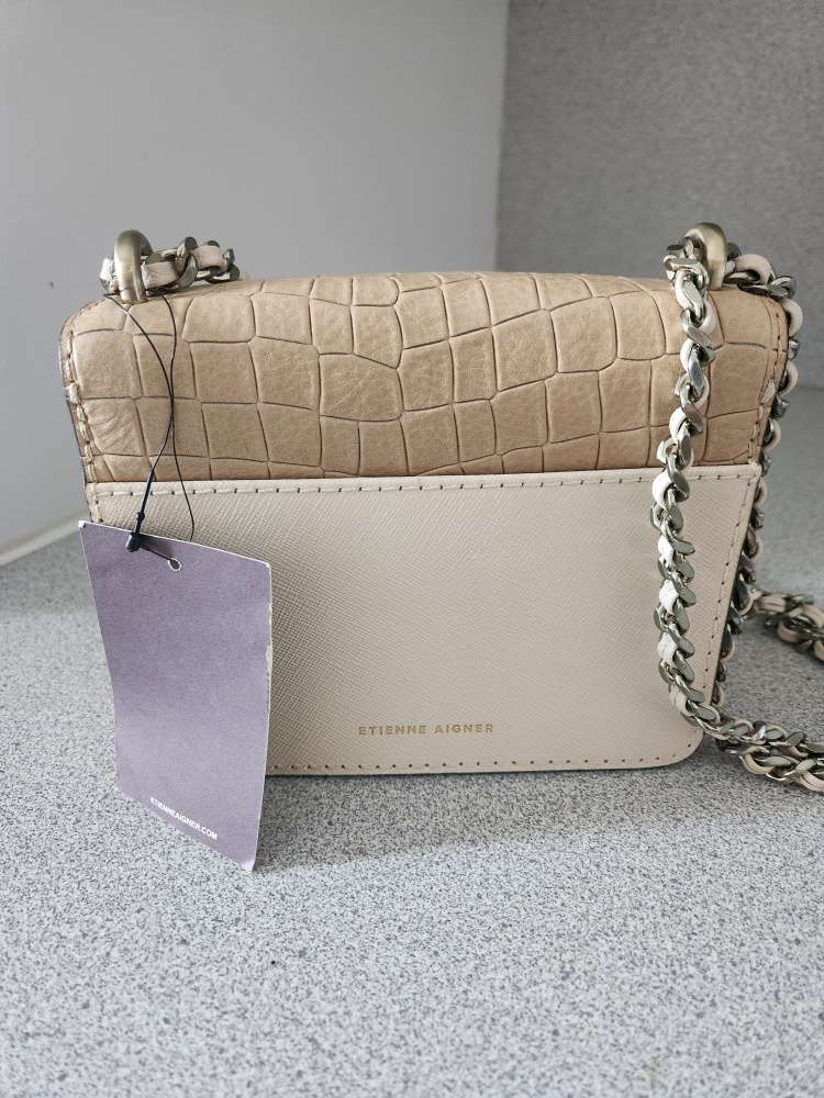 Etienne Aigner Beige Chain Crossbody Bag - photo 4