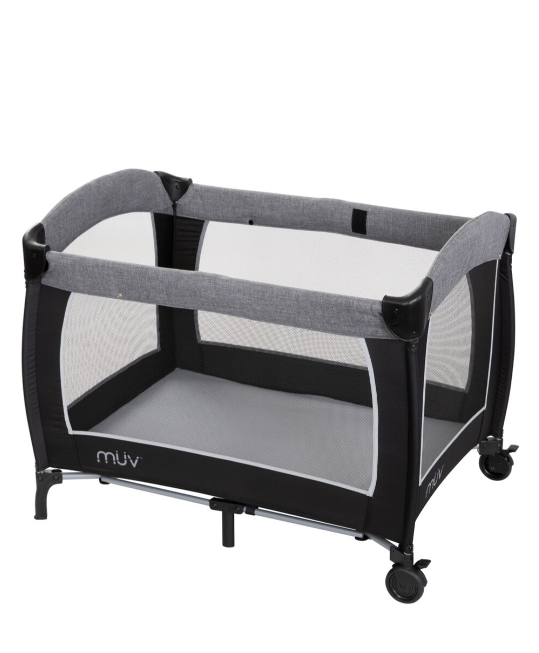 Baby Trend MUV Lil Snooze Deluxe III Playard Oxford Grey - photo 2