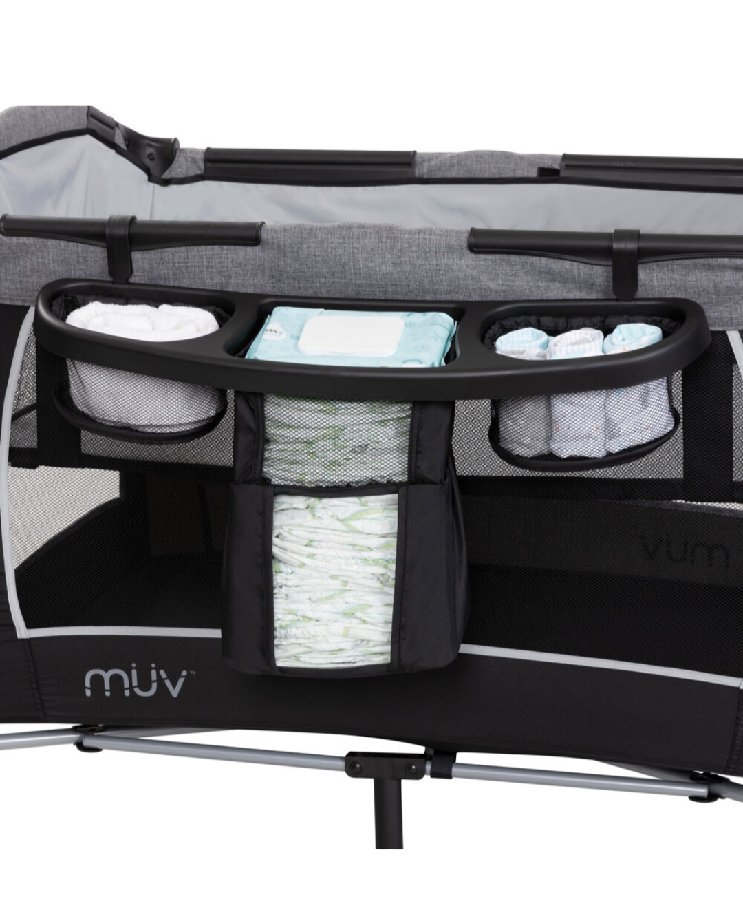 Baby Trend MUV Lil Snooze Deluxe III Playard Oxford Grey - photo 4