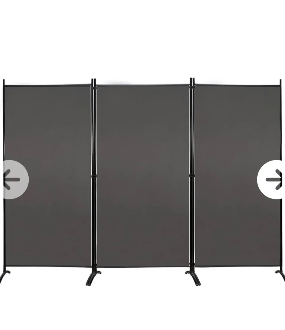 3 panel room divider (New in box)
