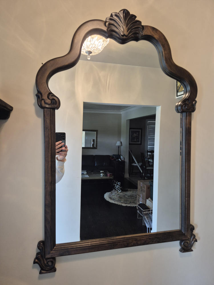 Antique style mirror