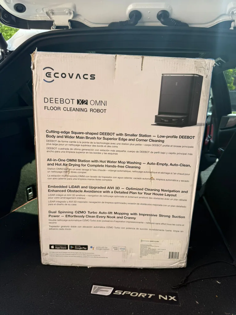 Ecovacs DEEBOT X2 OMNI Robot Vacuum & Mop image indicator(2)