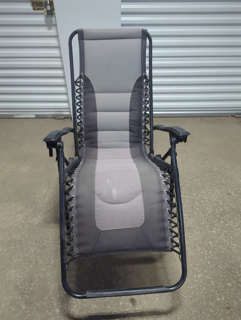 Zero Gravity Lounge Chair, Gray thumbnail