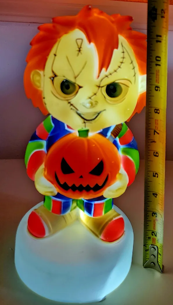 Chucky Blow Mold Halloween Decoration thumbnail