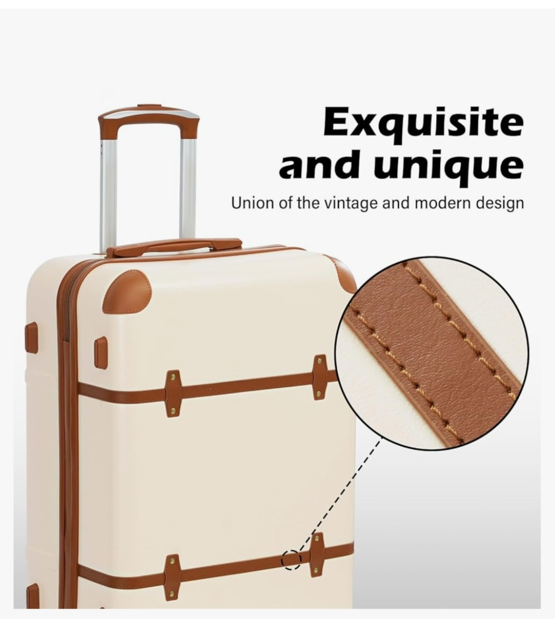 Beige Luggage Set (3-Piece) - photo 4