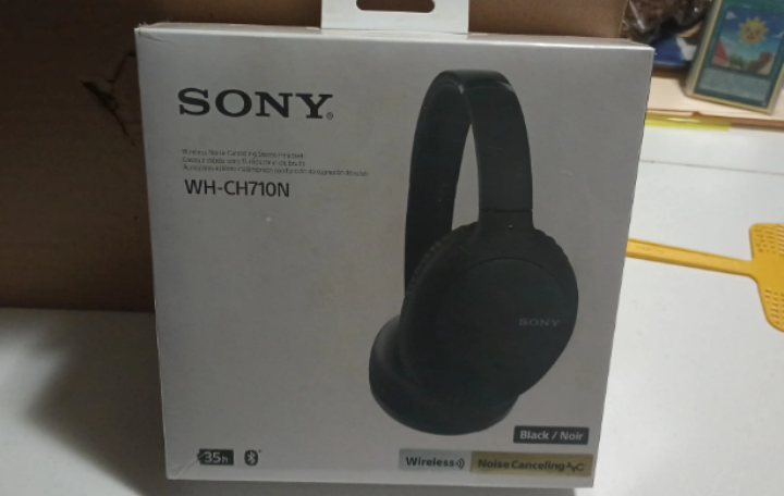 Sony WH-CH710N Wireless Noise Canceling Headphones - Black