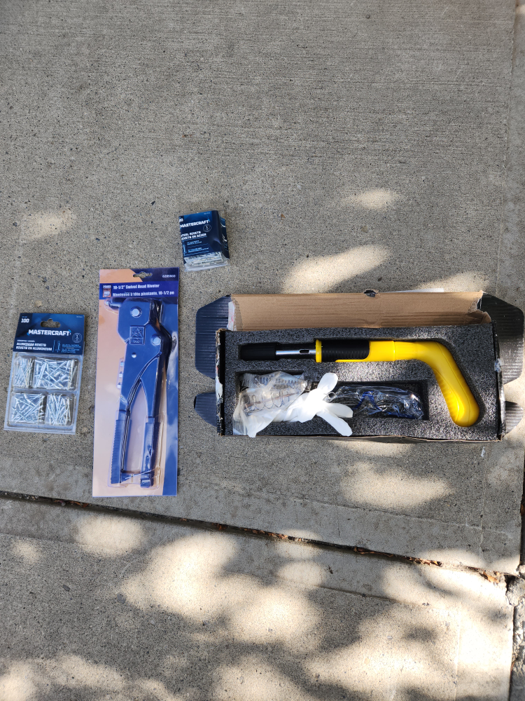 Mastercraft Rivet Tools Set