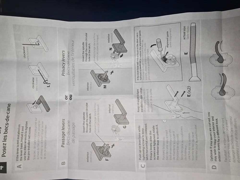 New Weiser Privacy Door Handle - Matte Black image indicator(5)