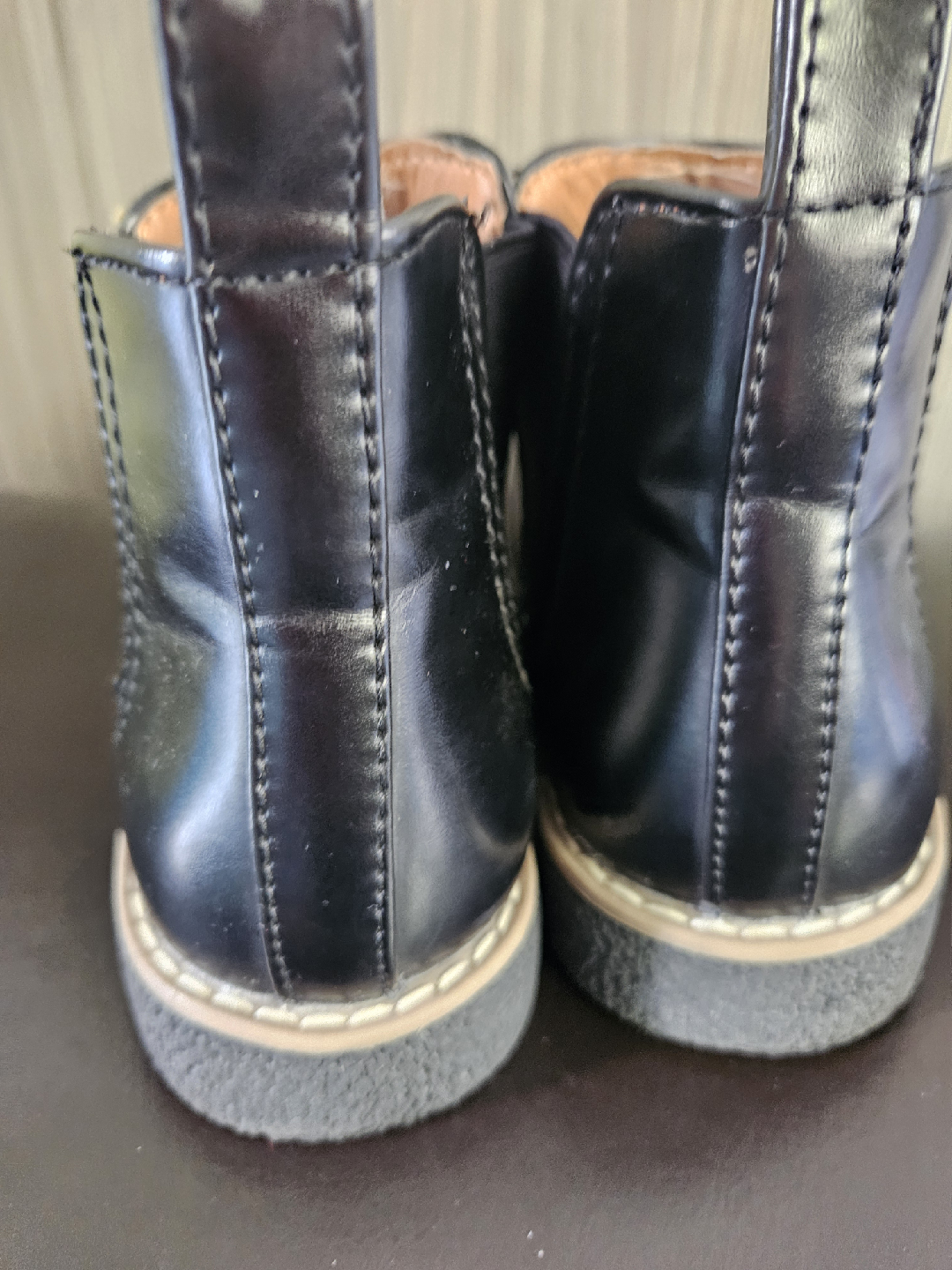Zane Black Chelsea Boots Size 3M - photo 2