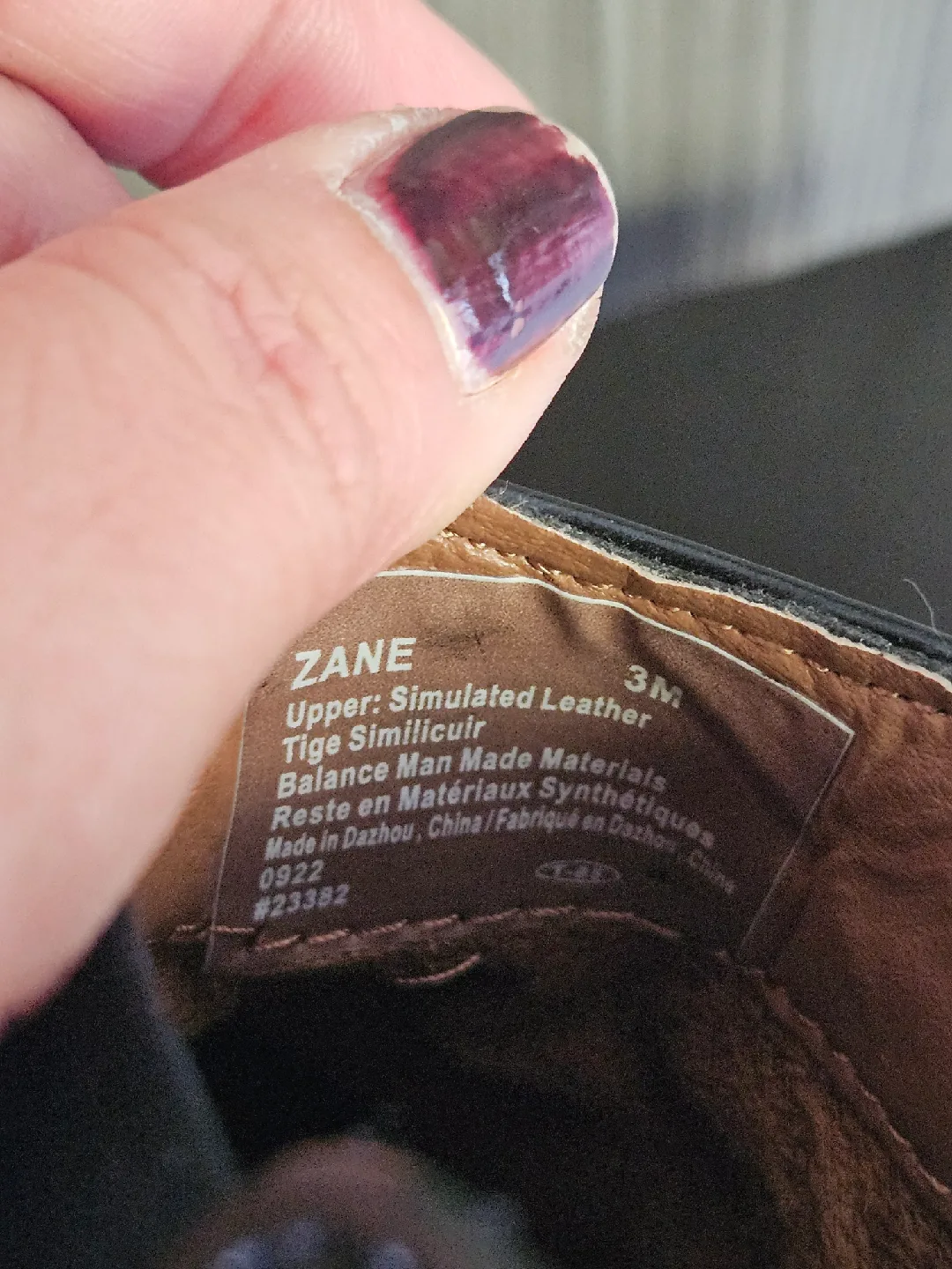 Zane Black Chelsea Boots Size 3M image indicator(4)