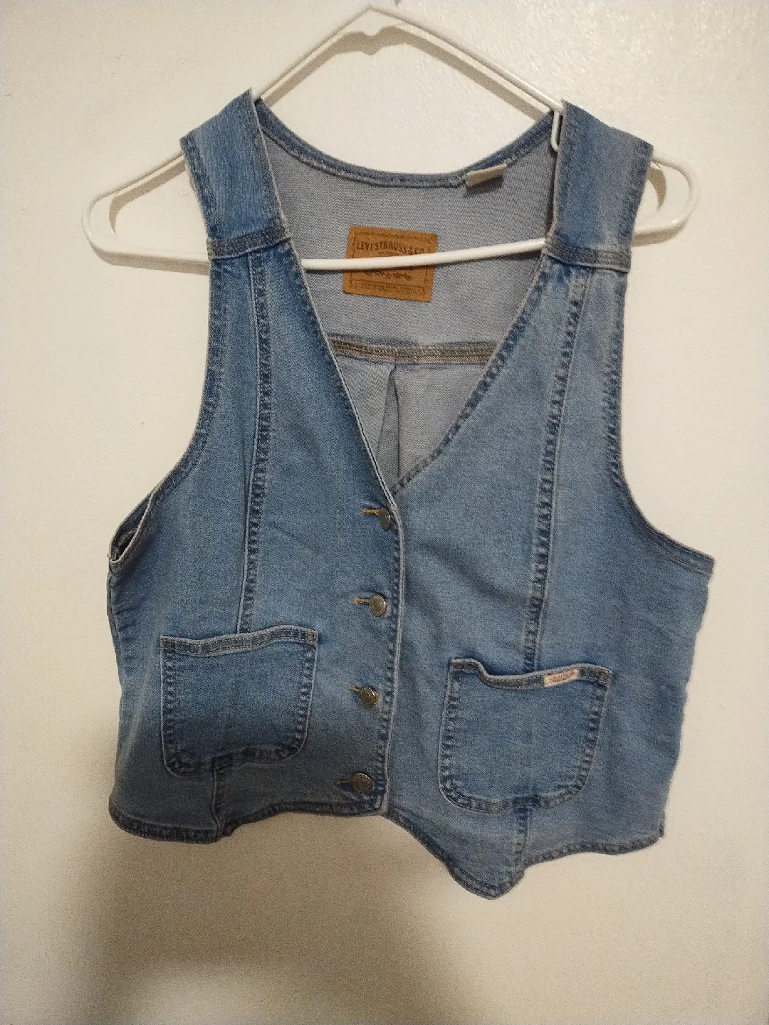 Levi Strauss & Co Signature Denim Vest - Size L image indicator(3)