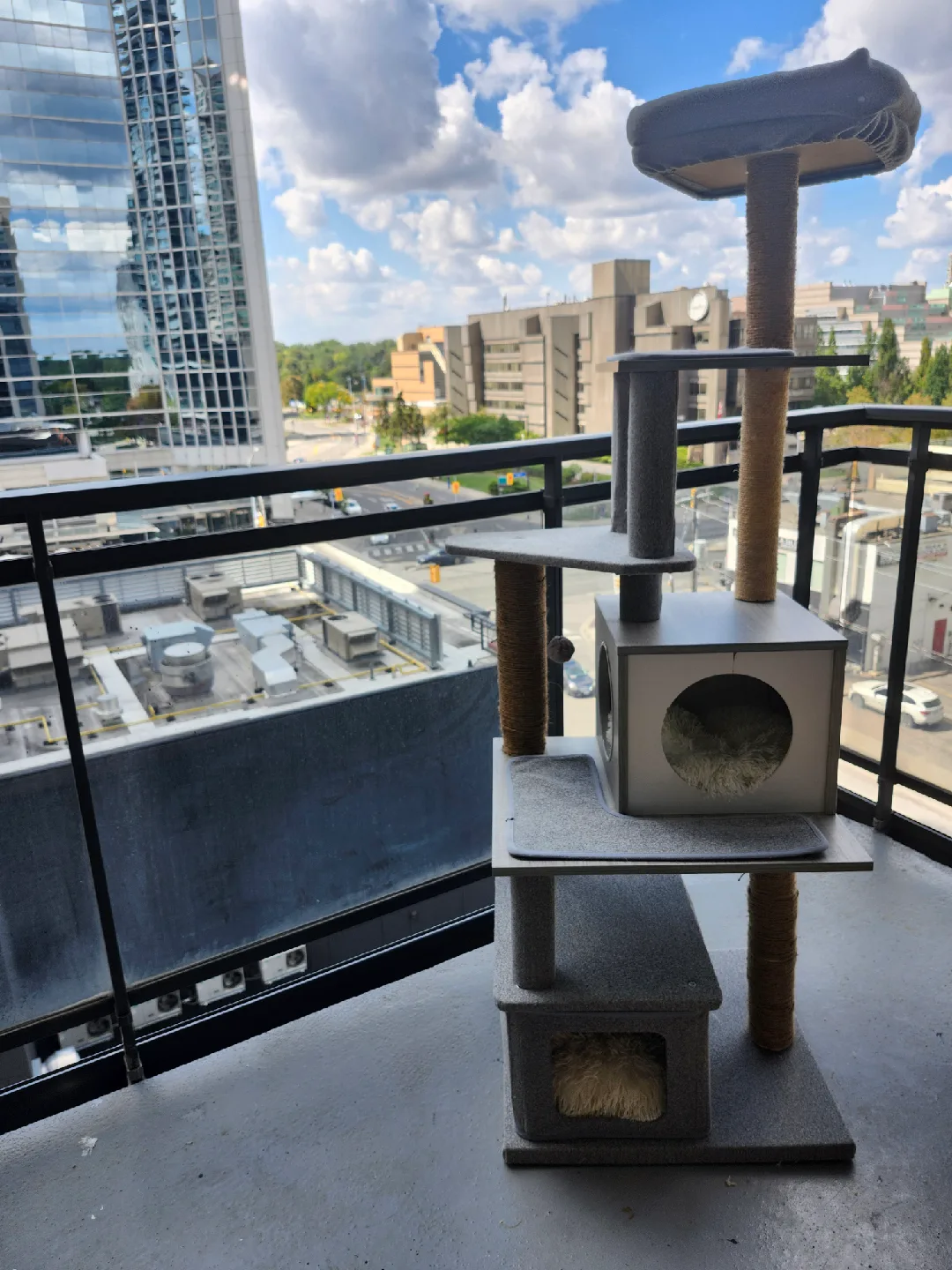 Cat Tree - Grey, Multi-Level image indicator(7)