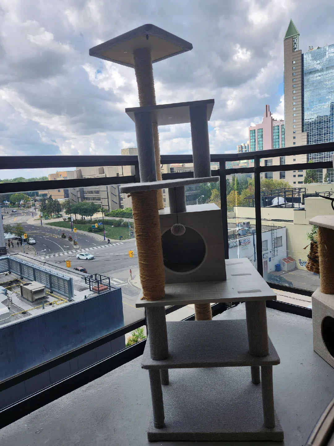 Cat Tree - Grey, Multi-Level image indicator(8)