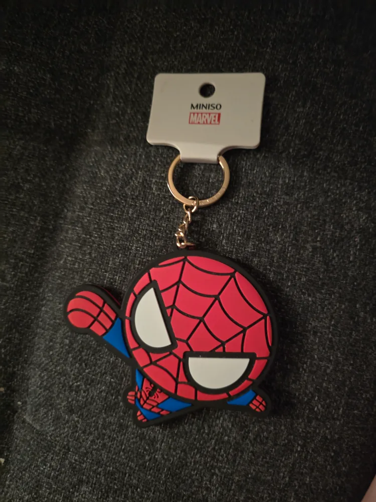 Miniso Marvel Spider-Man Keychain Mirror - New thumbnail