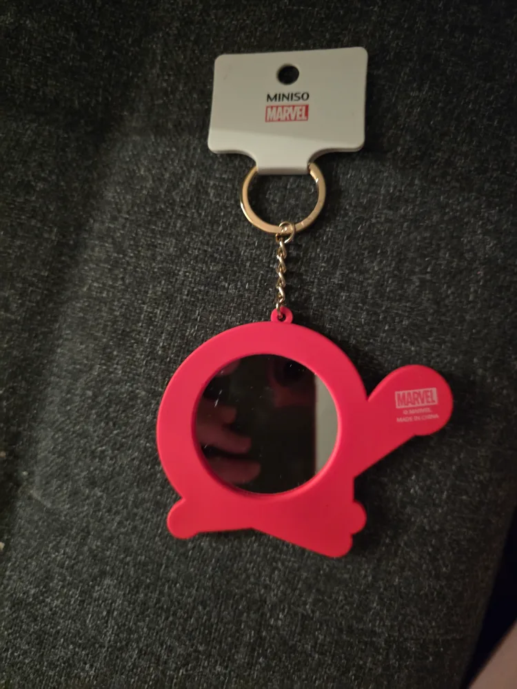 Miniso Marvel Spider-Man Keychain Mirror - New image indicator(2)