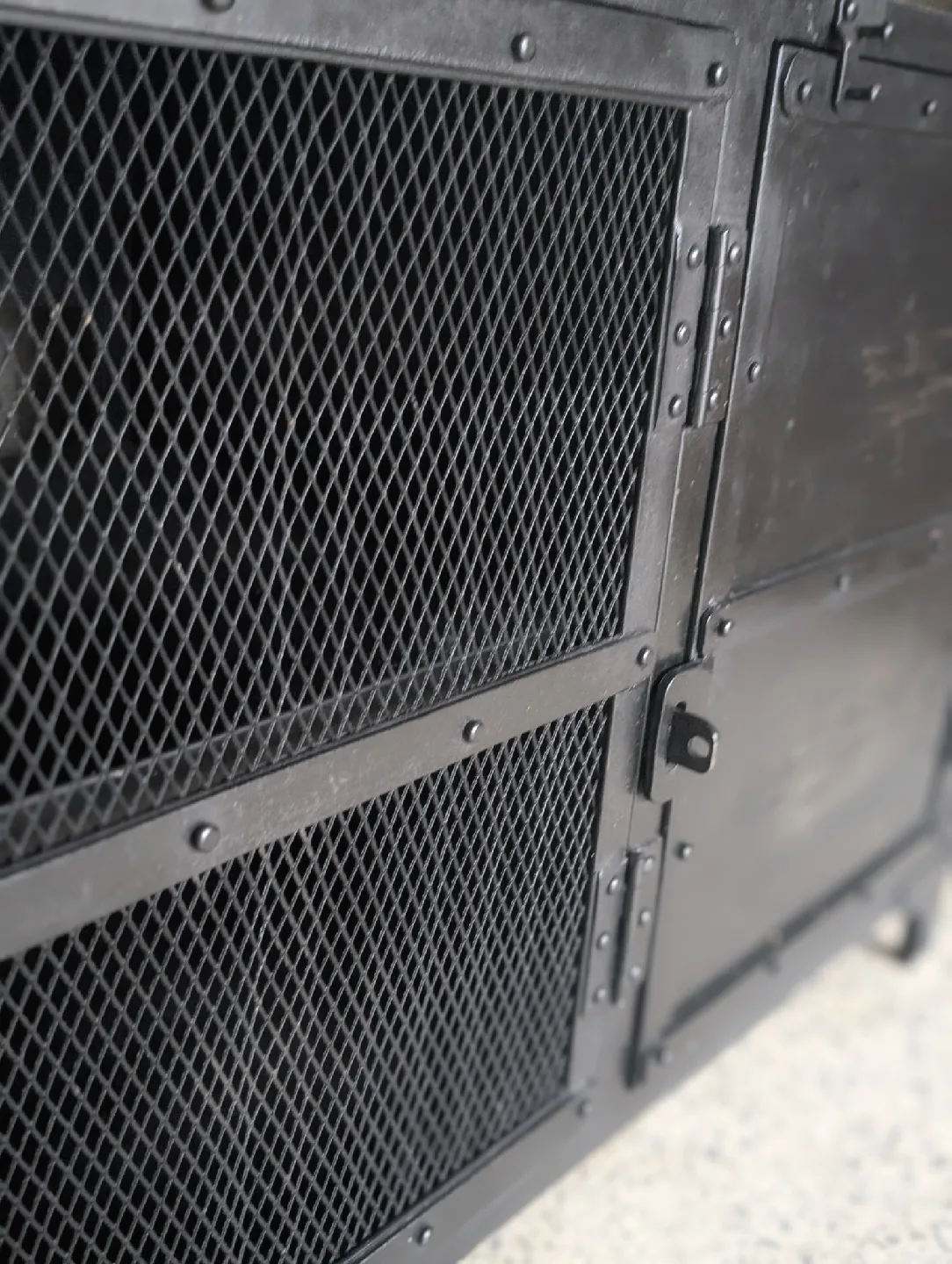 Industrial Style Media Unit/Credenza/Cabinet/Sideboard image indicator(5)