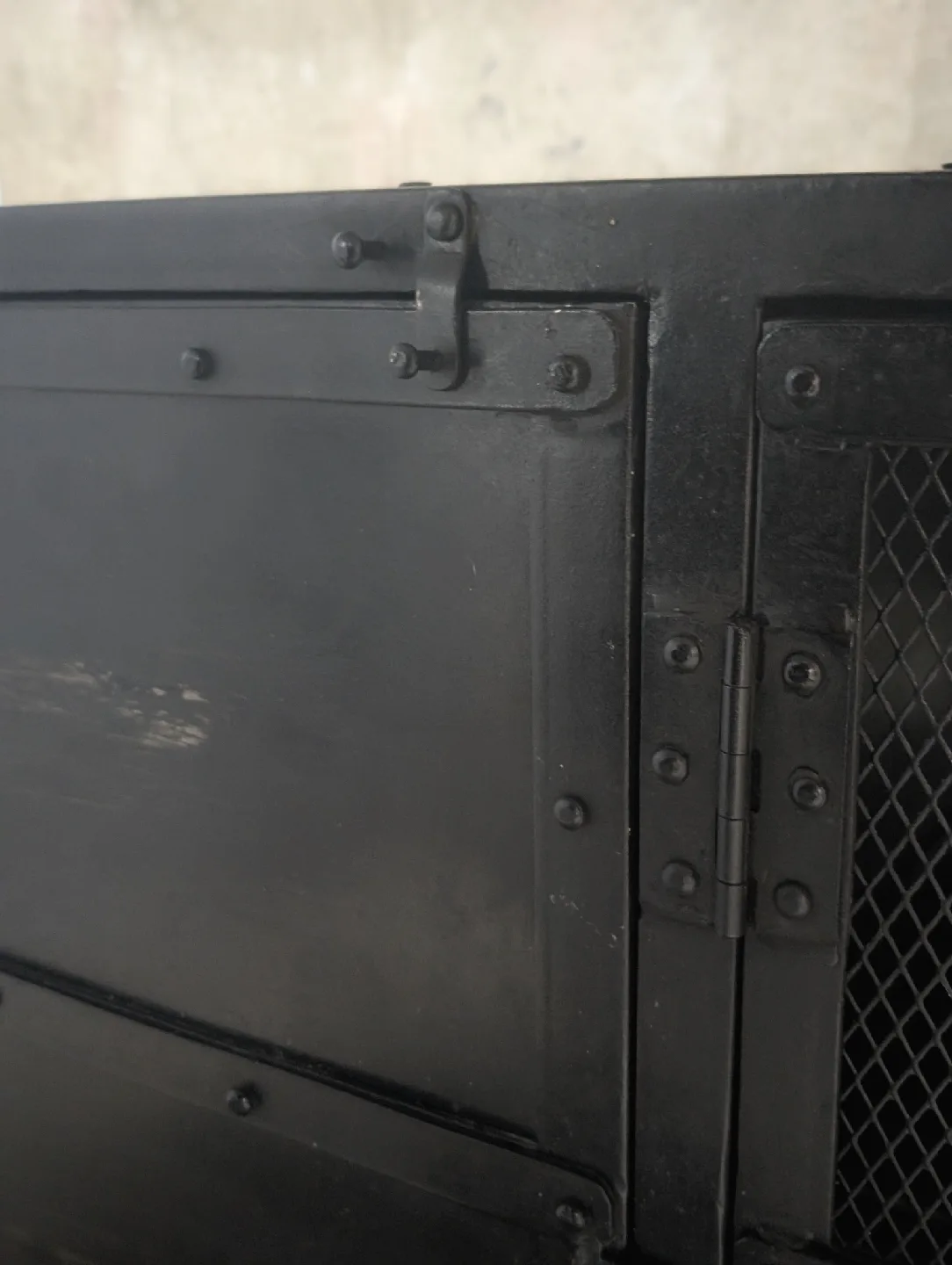 Industrial Style Media Unit/Credenza/Cabinet/Sideboard image indicator(6)