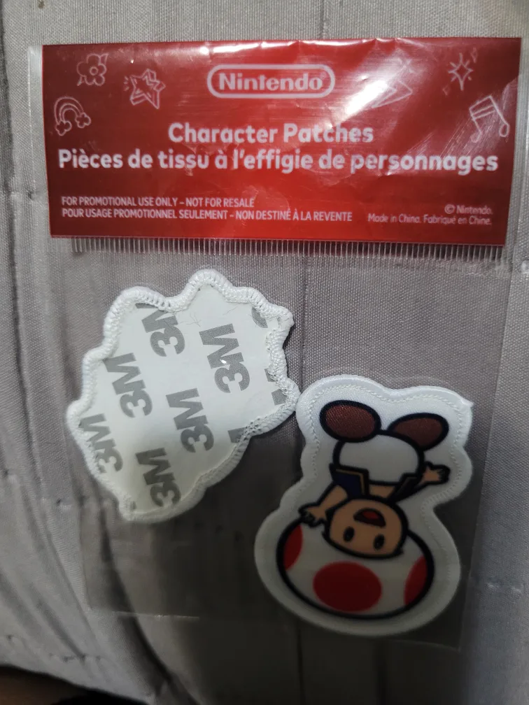 Nintendo Character Patches - New! thumbnail
