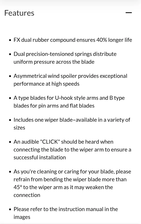 Brand New Bosch Icon Wiper Blade image indicator(6)